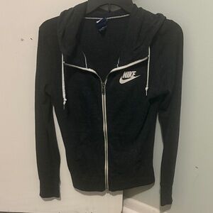 Nike Charcoal Full-Zip Hoodie